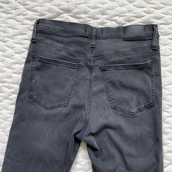 Madewell mid-rise raw hem skinny jeans - Picture 5 of 5